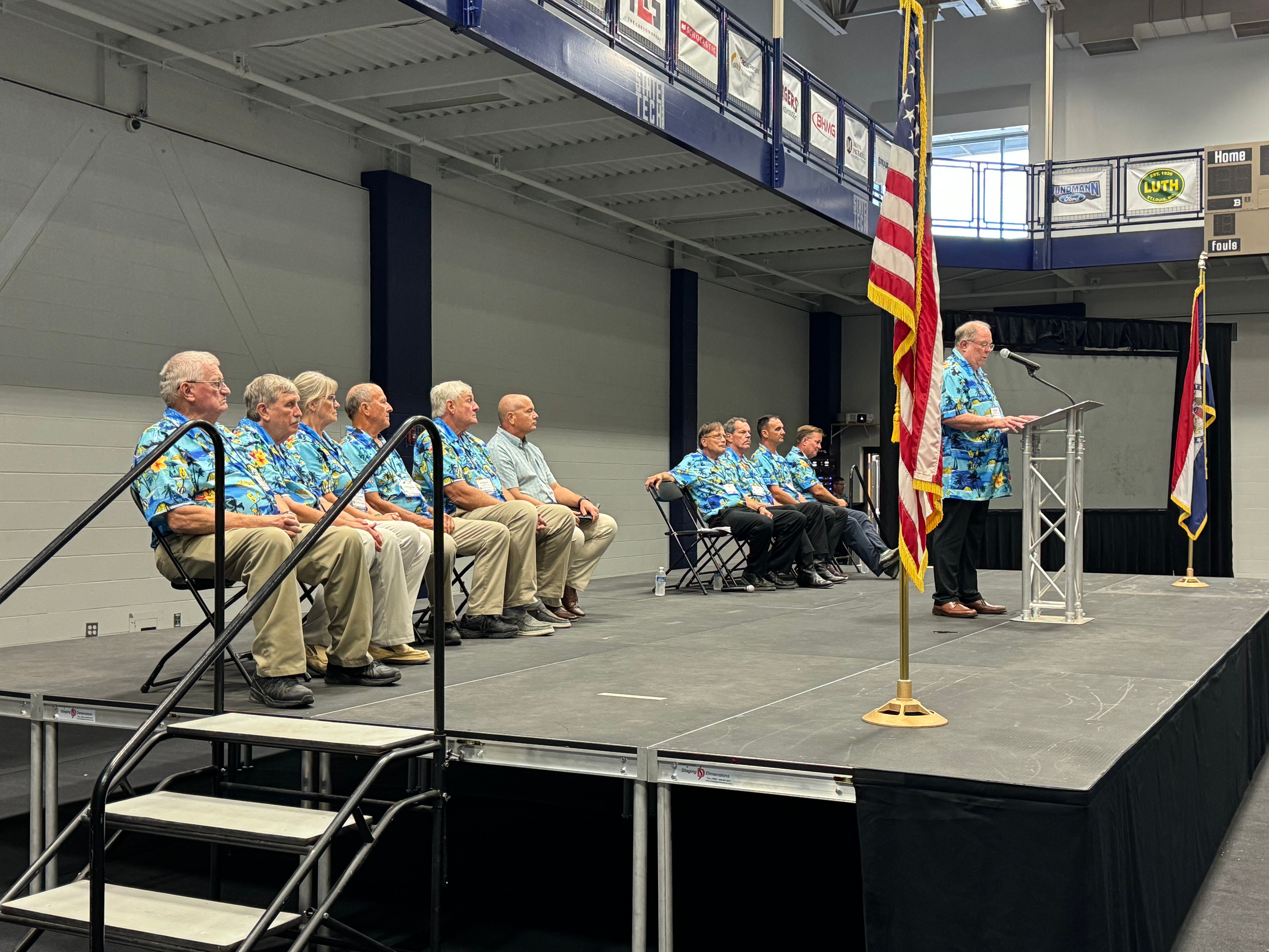 Board at Annual Meeting 2024